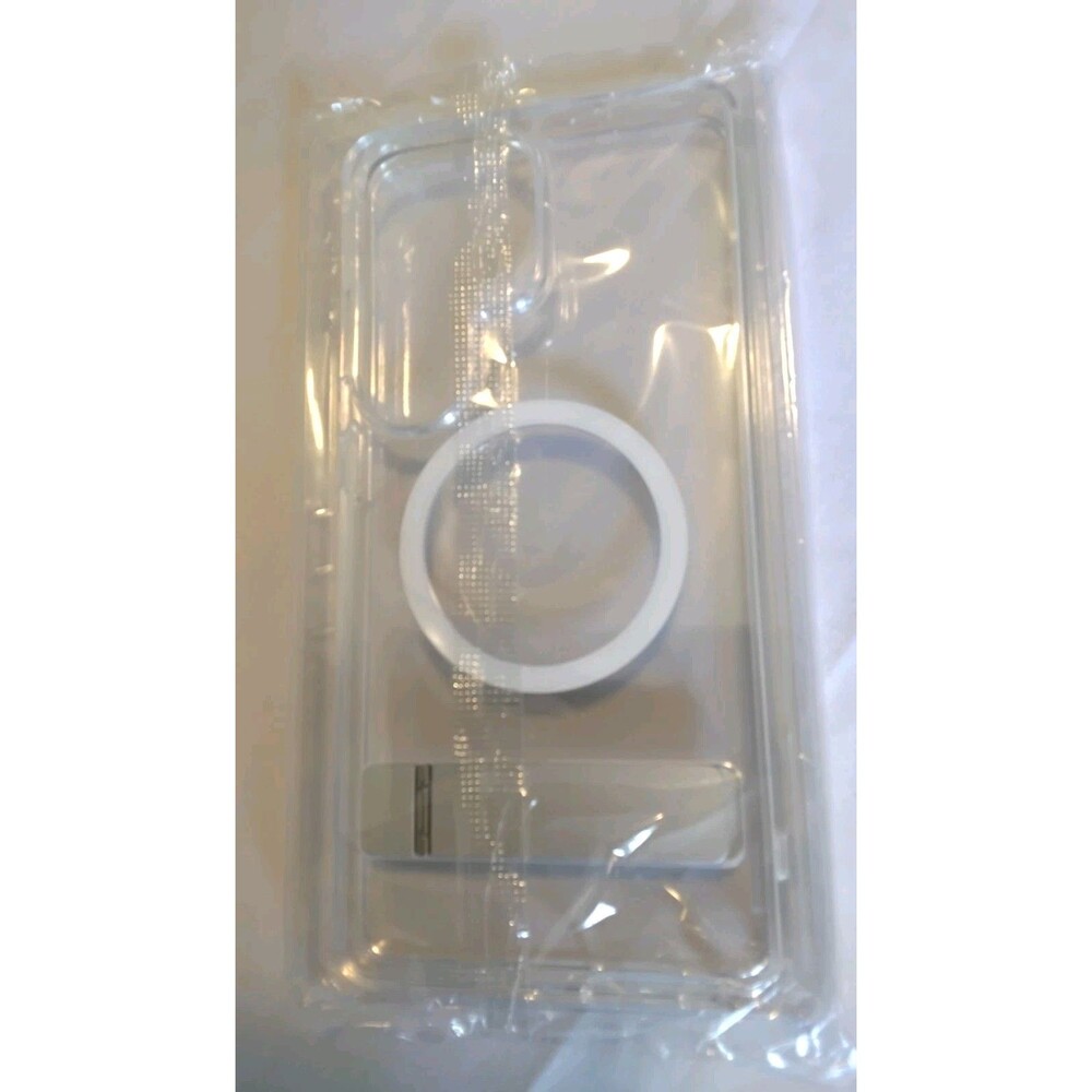 Clear Slim Shockproof Magnetic Wireless Charging Back Phone Case